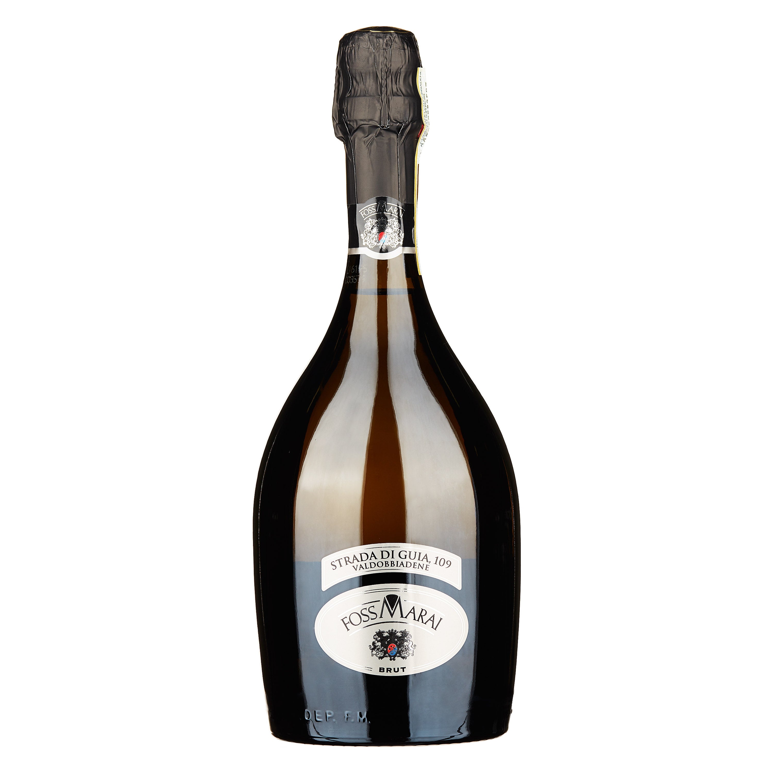 Foss Marai Strada di Guia 109 Roos Brut NV, Valdobbiadene Prosecco DOCG, Italy _ Treviso, Italy