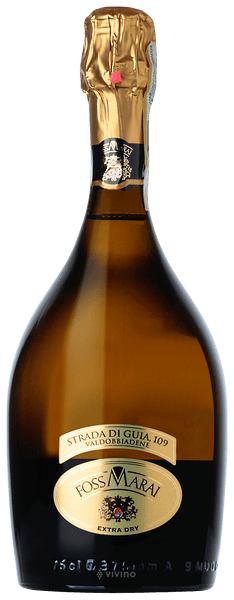 Foss Marai Strada di Guia 109 Extra-Dry NV, Valdobbiadene Prosecco DOCG, Italy _ Treviso, Italy
