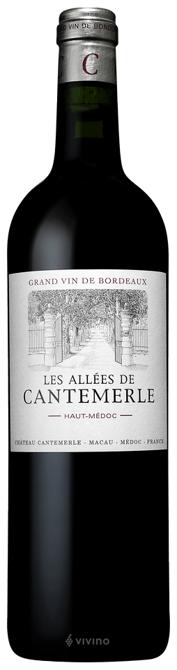 Chateau Les Alles de Cantemerle 2014, Haut-Medoc, Bordeaux, France