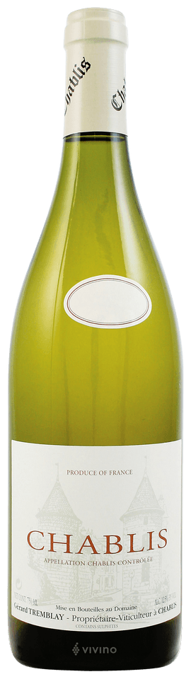 Chablis Gerard Tremblay 2018, Bourgogne, France