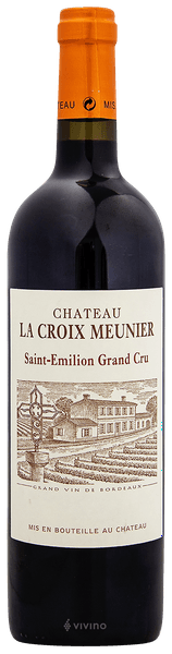 Chateau La Croix Meunier 2015, St.-Emilion Grand Cru, Bordeaux, France