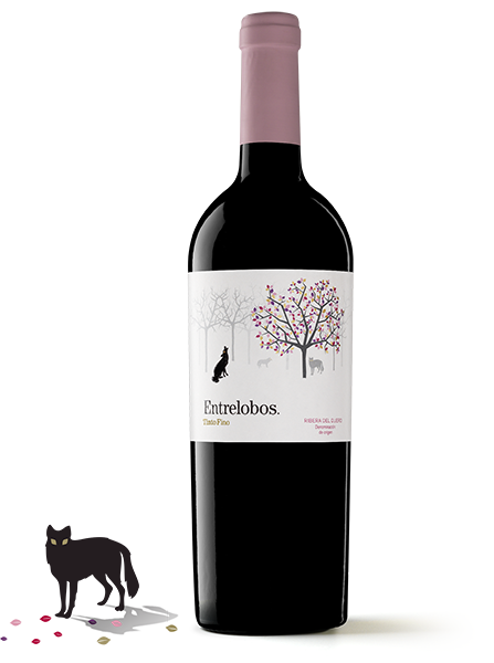 Entrelobos Tinta Fino 2018, Ribera del Duero, Spain.  Vinedos Singulares