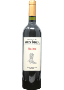 Guillermo de Mendoza, Malbec 2019 (k), Mendoza, Argentina