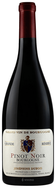 Josephine Dubois Grande Reserve 2018, Pinot Noir, Burgundy, France