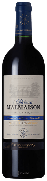 Chateau Malmaison Baron Edmond de Rothschild 2011, Moulis-en-Medoc, France