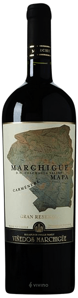 Marchique Mapa Carmenere, Gran Reserva 2018, Valle Central, Chile.