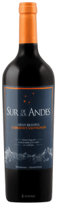 Sur de Los Andes Cabernet Sauvignon, Gran Reserva 2012, Mendoza, Argentina.