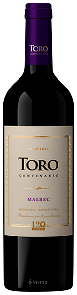 Toro Centenario Malbec 2021 Mendoza, Argentina