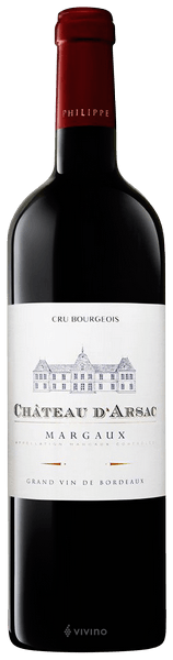 Chateau D'Arsac 2016, Margaux, Cru Bourgeois, Bordeaux, France
