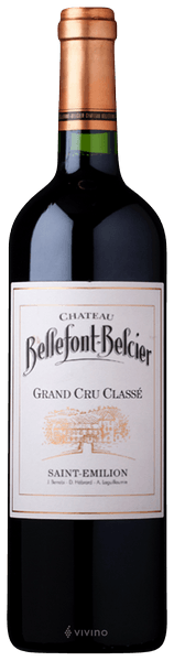 Chateau Bellefont-Belcier, Saint Emilion Grand Cru 2015, Bordeau, France