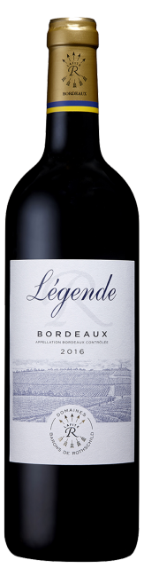 Legende Rouge 2016,  Domaines Barons de Rothschild, Bordeaux, France.