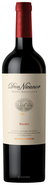 Don Nicanor Malbec Reserve 2018, Nieto Senetiner, Mendoza, Argentina