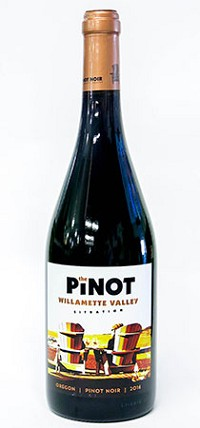 The Pinot Noir 2017 by Willemette Valley Situation, Oregon, United States
